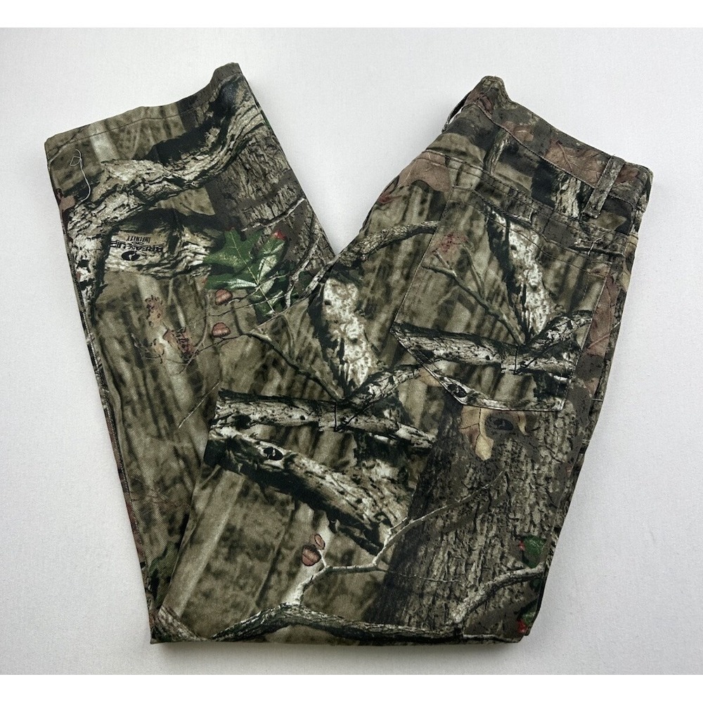 Mossy Oak Jeans Mens 34x30 Break Up Infinity Camo Denim Pants‎ Hunting Relaxed